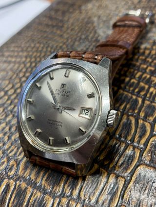 Swiss made Tissot Seastar Visodate T12 Men ' s vintage automatic watch 2