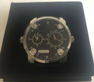 Louis Villiers Unisex Adult Analogue Quartz Watch with Textile Strap AG3736 - 13 2