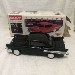 Vintage ' 57 Chevy Black Plastic Car VHS Video Tape Rewinder Solidex V1957A 2