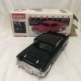 Vintage ' 57 Chevy Black Plastic Car VHS Video Tape Rewinder Solidex V1957A 3