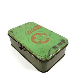 Boy Scout Vintage First Aid Kit Tin Empty