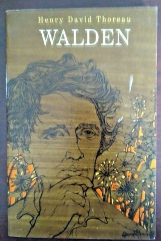 Walden By Henry David Thoreau Vintage 1962 (b60)