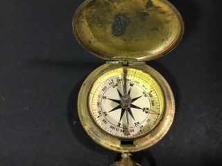 Vintage US Navy Brass Compass 2