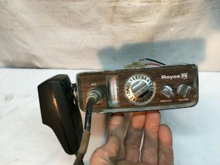 Vintage 1970s Royce 23 Channel Transceiver Cb Radio Not