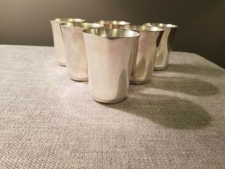 Vintage Wmf Silver Julep Cups From Germany