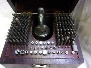 K&d Inverto No.  18 Staking Tool Set Vintage Antique Jewelers Watch Clock Repair