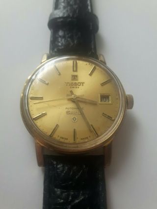 Vintage Tissot Seastar 21 Jewels Automatic Watch Cal 784 - 2.  Serviced.