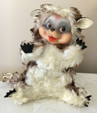 Vintage Rushton Star Creations Raccoon Rubber Face