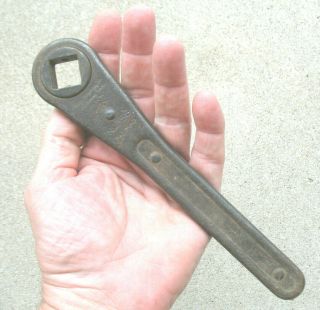 Vintage Frank Mossberg Co.  Ratchet Socket Wrench,  No.  355,  Attleboro,  Mass.  Usa