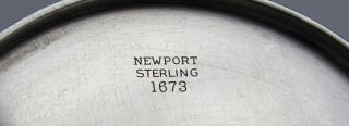 Vintage Julep Newport Sterling Silver Kentucky Design Cup 1673 5
