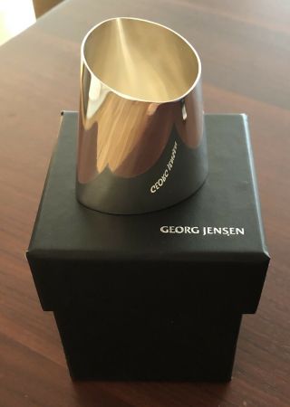 Georg Jensen Sterling Silver Cup / Vase Small Design 1300 Verner Panton.