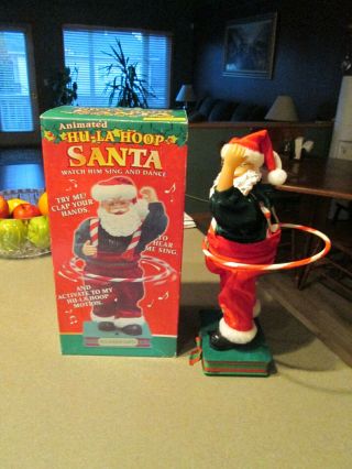 Vintage Animated Hu - La Santa Watch Him Sing And Dance With Box