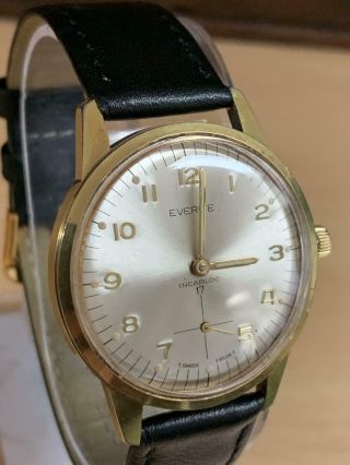 Vintage 35mm Everite Watch With Sub Second Dial