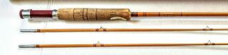 South Bend 290 Bamboo Fly Rod 71/2 Feet 2 Tips Rod Tube & Sleeve Exc
