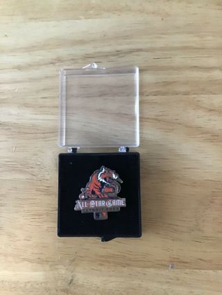 Vintage 2005 Mlb Baseball All Star Game Press Pin With Case - Detroit Tigers