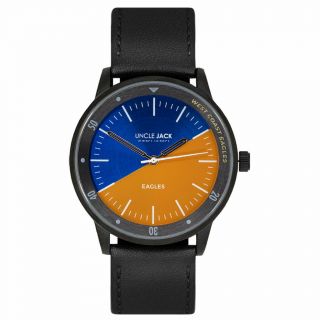 Wrist Watch - Afl West Coast Eagles Licensed Afl Watch 40mm Leather 50 Off