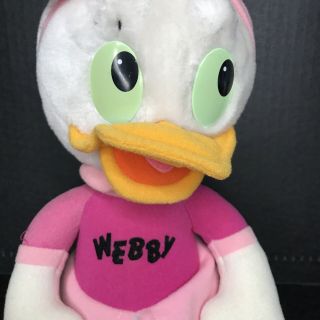 Vintage Disney 1986 Duck Tales - Webby 12 
