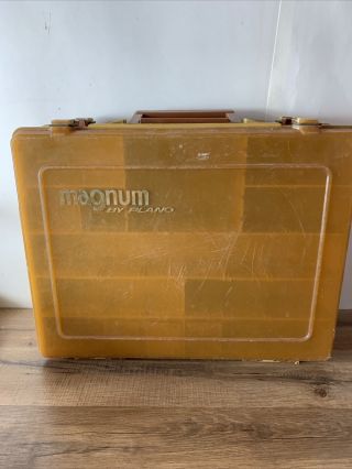 Vintage Magnum By Plano Double Sided Portable Fishing Tackle Box Organizer