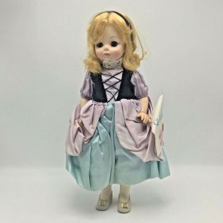 Vintage Madame Alexander Goldilocks Doll 13 " Dress Hang Tag