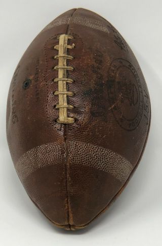 Spalding 1960s Vintage American Football League AFL Pete Rozelle J5 - V Football 4