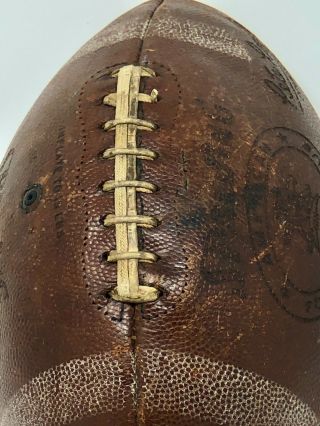 Spalding 1960s Vintage American Football League AFL Pete Rozelle J5 - V Football 5