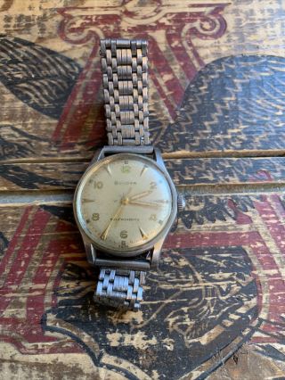 Vintage Men’s Bulova Self Winding Wrist Watch Swiss Made Non Watch