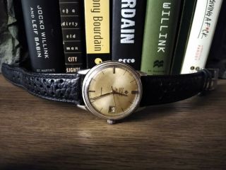Vintage Zodiac Glorious Automatic Mens Swiss Made Stainless Steel Date Watch