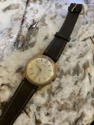Vintage Gruen Precision Men ' s Automatic Watch 17 Jewels Parts Repair 2