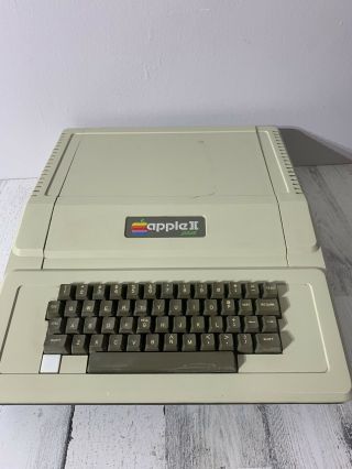 Vintage Antique Apple II Plus Computer Model A2S1048 And 2