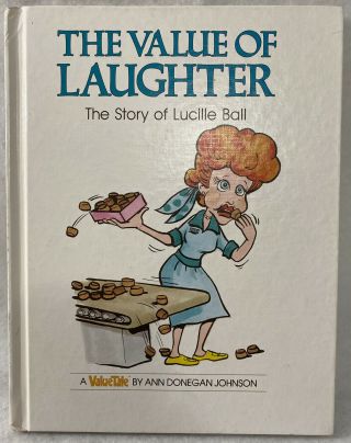 The Value Of Laughter: The Story Of Lucille Ball [value Tales] Rare,  Htf,  Vintage