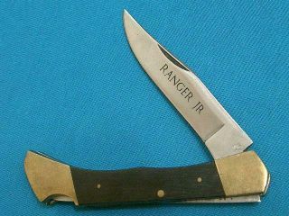 Nm Vintage Gutmann Edge Mark Explorer 11147 Japan Ranger Lockback Folding Knife