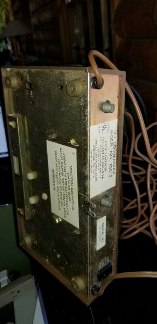 Vintage jerrold TV CATV Cable Converter Box rsc - 3 NOT 3