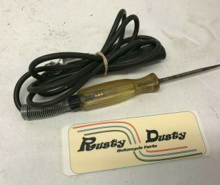 Vintage Snap On Test Light Ct4c Electrical Connection Circuit Tester