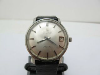 Vintage Certina Art Automatic Wind Gents Mans Watch With Date