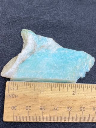 Cut Slab of Blue Unknown Stone - 36.  7 Grams - Vintage Estate Find 3