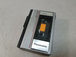 Vintage Panasonic Rq - 310 Mini Cassette Recorder Portable