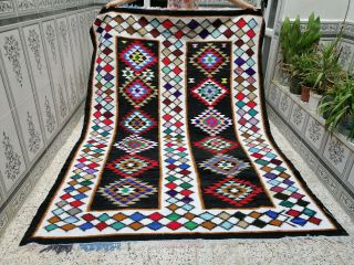 Moroccan Handmade Rug Vintage Berber Rug Tribal Azilal Rug Beni Ourain Carpet