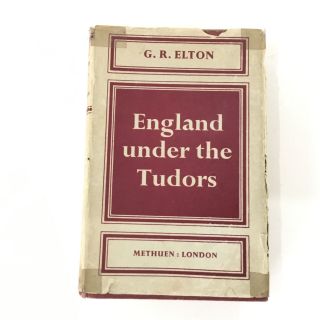 Vintage Book - England Under The Tudors By G.  R.  Elto,  Hardcover 417