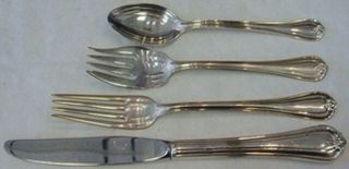 Woodwind By Reed And Barton Sterling Silver Regular Size Place Setting (s) 4pc