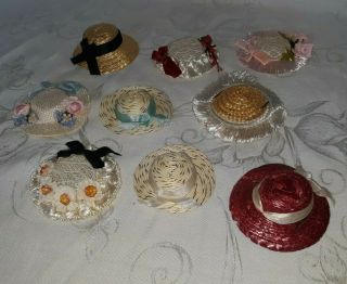 Vintage Vogue Ginny Muffie Ginger Fancy Doll Hats $26.  99