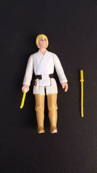 1977 Vintage Star Wars Farmboy Luke Skywalker Figure Complete G.  M.  F.  G.  I.