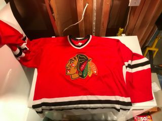 Chicago Blackhawks Vintage Hockey Jersey Ccm Adult Xl