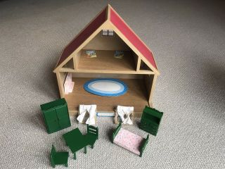 Sylvanian Families Vintage House With Furniture