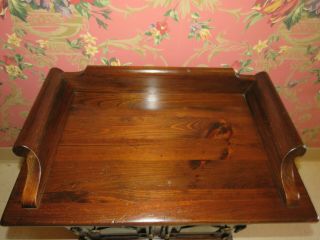 Ethan Allen Cabinet Night Bedside Table Antiqued Tavern Pine 12 5026 5