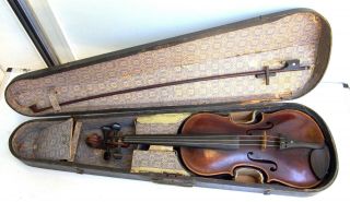 Antique Jacobus Stainer in Absam Violin with case and bow 4/4 3