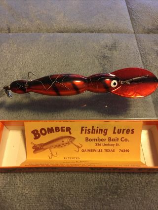 Vintage Bomber Fishing Lure Water Dog 17mc