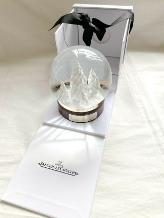 Jaeger - Lecoultre Snow Globe For Grande Reverso Master Calendar Chrono Gold Watch