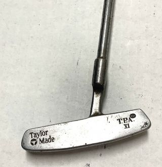 Taylormade Tpa Vi Putter Right Handed Steel Off Set Center Vintage Putter 36 "