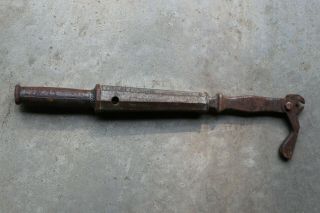 Antique Giant No 1 Nail Puller Smith And Hemenway Co Steel Iron Vintage Tool