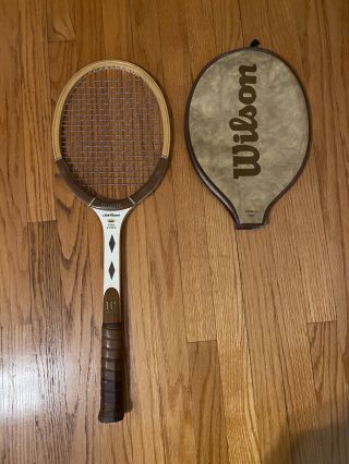 Jack Kramer Wilson Pro Staff 4 5/8 Light Classic Vintage Wooden Tennis Racquet